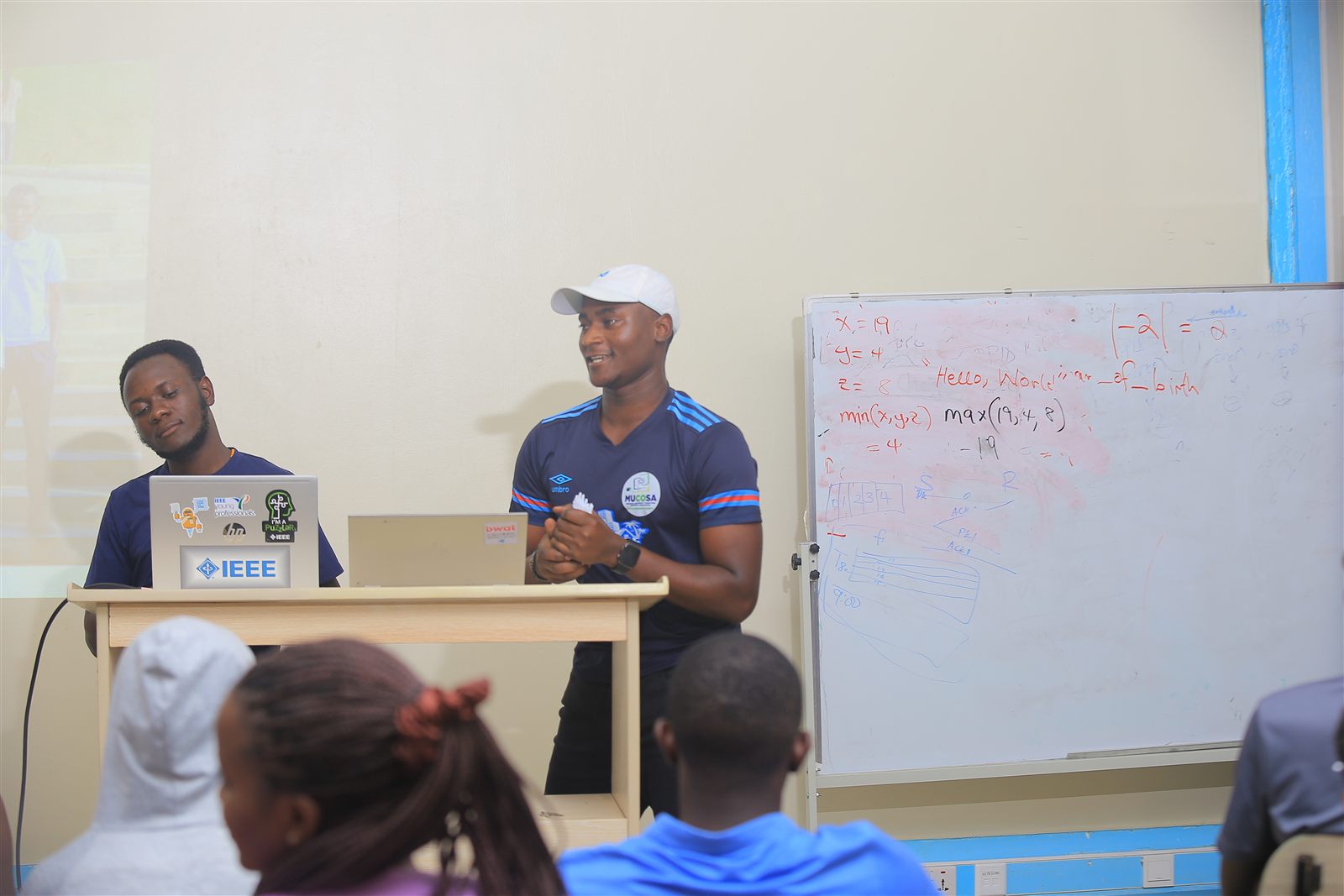 Members during the opening briefing at MUCOSA Orientation 2026